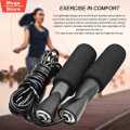 Jumping Skipping Rope For Adults Weight Loss And Burn Calories Fitness Game Boys And Girls Gym Training Adjustable Length Durable Cable For Intense Cardio Workouts. 