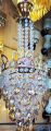Modern New Design Crystal Fanoos 24 inch Length. 