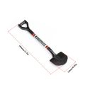 Metal Decoration Mini Shovel Mood Pieces for 1/10 1/18 1/24 RC Crawler Car Axial SCX10 90046 Traxxas TRX4 D90 Redcat.