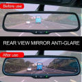 Anti-glare Car Interior Mirror Film Rearview Mirror Anti Fog Film Auto Night Reversing Glare Protection Sticker Accessories. 
