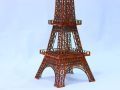 Laser Cut Eiffel Tower 3D Wooden Puzzle Eiffel Tower Architectural Model 3mm Vector File. 