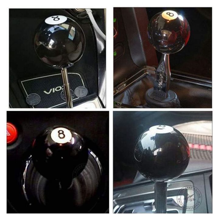 Universal%20Round%20Shifter%20Knob%20Black%208%20Ball%20Racing%20Acrylic%20Speed%20Gear%20Shifter%20with%203%20Adapters%20Fit%20for%20Manual%20Vehicles%20-%20Image%205
