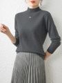 Autumn Winter Bottom Sweaters Women Fashion Chic Turtleneck Pullover Slim Long Sleeve Knitted Jumpers Soft Warm Pull Femme Top.
