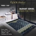 Premium Ergonomic Foam Prayer Mat | Ultra-Comfort Orthopedic Janamaz with Colorful Velvet Quilted Design(size:70x110cm). 