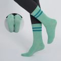 Mid-tube Women Pilates Socks Breathable Anti-Slip Yoga Socks Cotton Ladies Ballet Dance Elasticity Fitness Sports Socks. 