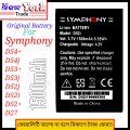 Symphony D54+ /
D54j
/ D53+
/ D53j
/ D52j
/ D52i
/ D52+
/ D27 Battery - High Quality. 