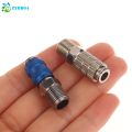 ●1 Set 1/8 Inch BSP Male And Female Connections Adapter Air Brush Parts Airbrush Quick Disconnect Coupler Release Fitting Plug. 