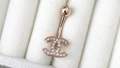Chanel Unisex Surgical Belly Piercing Navel Rings Piercing Jewelry Body Jewelry. 