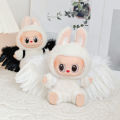 For Labubu V1 V2 Doll Wings Accessories Feather  DIY Mini Feather Angel Wing Newborn Props. 