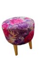 Premium Quality Floral Ottoman Stool. 