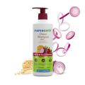 Mamaearth onion Sulfate free shampoo for hair growth & hair fall control with onion oil & plant keratin (200ml). 