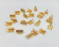 20/ 50/ 100 Pcs Leather Cord End Fastener Lobster Clasps Connecter For Jewelry making. 