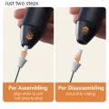 MINI Milk Frother USB Rechargeable 3 Speeds Foam Maker Coffee Whisk Mixer Electric Handle Blender Egg Beater Hot Cooking Tools. 