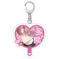 Anime Tamon's B-Side Tamon Fukuhara Keito Tachibana Acrylic Keychain Bag Pendant Cosplay Keyring Accessories Decoration.