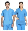 UNISEX SCRUB SUIT ( SKY BLUE ) COLOR MALE AND FEMALE BOTH. 