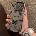 Multiple Black Butterfly Pattern Electroplated Laser Tpu Vitality Phone Cases, Suitable for iPhone 17 Air Pro Max, iPhone 16, 15, 14, 13, 12, 11, Xs, Xr, X, 7, 8, 12/13 Mini Plus Pro Max Se, Birthday/Valentine's Day/Gift for Girlfriend/Boyfriend. 