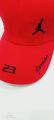Quality jordan logo red colour ajestable cap. 