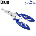 FLYSAND Fishing Plier Scissor Line Cutter Hook Remover Split Ring Opener Cutting Tongs Multifunction Scissors Fishing Accessorie.
