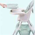 Portable 2-In-1 Baby High Chair with Adjustable Legs|Convertible Compact|Light Weight Highchair,Anti-slip Feeding Snack Booster Seat For Eating Sitting Dining Safety Belt PU Leather Toddlers Multicolor. 