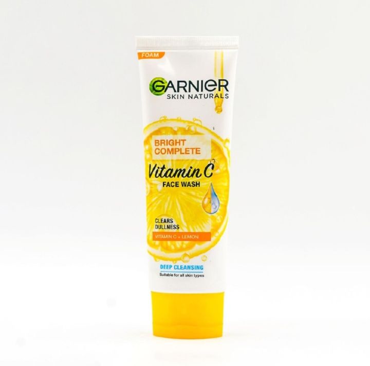 Garnier Bright Complete Vitamin C Face Wash,50gm