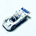 Children's alloy toy car model ornaments, boys' sets, simulated racing cars, new-style small cars.. 