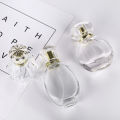 50ML perfume bottles portable perfume bottles empty bottles spray bottles empty glass bottles travel press. 