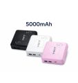 Power bank - Power bank 5000mah - Dual output - Power bank - Fast charging power bank - Power bank with display - Portable power bank - High quality power bank - Power bank for mobile. 