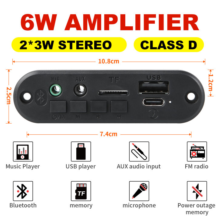 DC%2012V%20%20Bluetooth%205.0%20MP3%20Decoding%20Board%2040W%20Amplifier%20Audio%20DIY%20MP3%20Player%20Car%20FM%20Radio%20Module%20TF%203.5mm%20Mic%20USB%20Record%20Call%20-%20Image%204