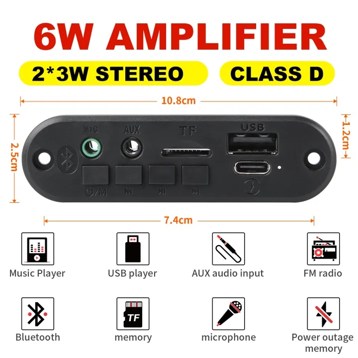 DC%2012V%20%20Bluetooth%205.0%20MP3%20Decoding%20Board%2040W%20Amplifier%20Audio%20DIY%20MP3%20Player%20Car%20FM%20Radio%20Module%20TF%203.5mm%20Mic%20USB%20Record%20Call%20-%20Image%204