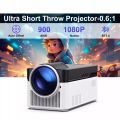 Magcubic 8K HY450 Projector HY-450 smart Android projector 900ANSI Ultra Short Throw indoor outdoor Allwinner H716 BT5.4 Auto Offset Electronic Focus WIFI6 Dual speaker home theater projector system home cenima. 