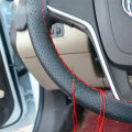 Car Steering Wheel Cover Needles And Braid Thread Artificial Leather Car Covers Suite 3 Color DIY Texture Soft Auto Accessories. 