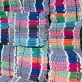 cotton stripe bed sheet one pieces. 