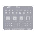 MaAnt Samsung Stencil For CPU IC Stencil Set For A10 A70 A51 Note 10 S10 S9 Exynos7870 7904 9610 Reball Balls SM5713 S2MU005X03. 