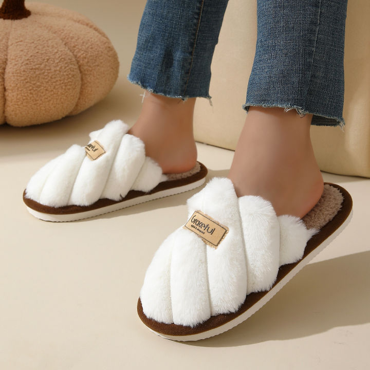 Winter%20Warm%20Plush%20Women%20Slippers%20Non%20Slip%20Soft%20Shoes%20Comfort%20Flat%20Heel%20Indoor%20Bedroom%20Couple's%20Slippers%20for%20Home%20Shoes%20-%20Image%206