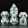 Board Game Accessories Cubes High Quality Acrylic Dice Unique Blood Effect Mixing Colours Effect For Entertainment Table Gaming. 