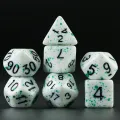 Board Game Accessories Cubes High Quality Acrylic Dice Unique Blood Effect Mixing Colours Effect For Entertainment Table Gaming. 