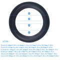 Speaker Surround Edge Rings Repair Kit 2Pcs 4/5 /6.5/8/10 Inches DIY Speaker Surround Repair Rubber Replacement. 