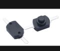 5 Pcs Black Latching Mini ON/Off Switch Self-Lock Micro Push Button Switch DC 3V to 30V 3A for Light Lamp Wall Outlet DIY SMD Flashlight. 