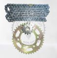 Chain Sprocket Set FZS V1, V2 single disc. 
