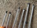 6pcs Screw driver Set 4"+6"+8" soft grip  orange/Black. 