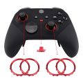 Accent Rings Replacement Kit Replacement Parts with Screwdriver Matte Chrome Plated for Xbox One Elite Series 2 Game Controller. 