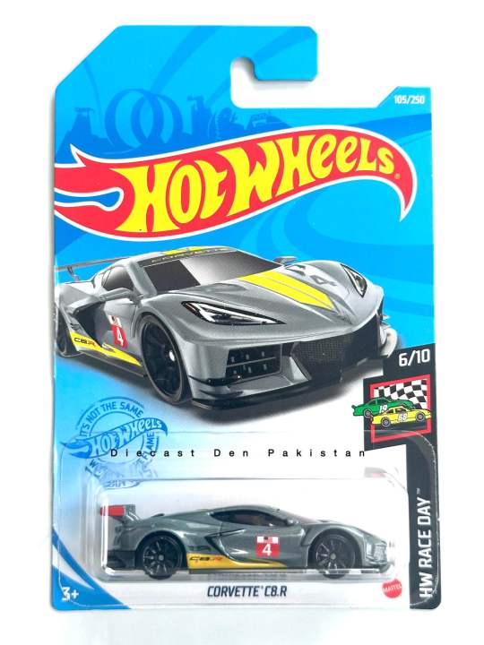 Hot Wheels Corvette C8 R Race Day 1:64 Scale Diecast Model Car