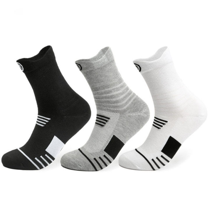 2026%20New%20Summer%203%20pair%20Men's%20Outdoor%20Gym%20Socks%20High%20Quality%20Comfortable%20Soft%20Breathable%20Ground-Gripping%20Football%20New%20Style%20Cool%20-%20Image%203