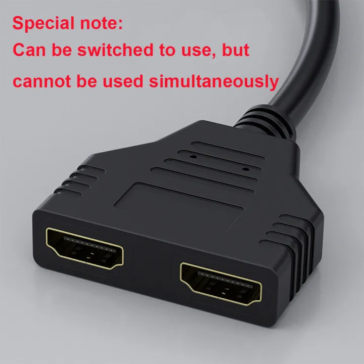 HDMI-compatible%20Cable%20Splitter%201080P%202%20Dual%20Port%20Y%20Converter%201%20In%202%20Out%20Cord%20Extender%20Adapter%20for%20XBox%20PS3%20LCD%20TV%20Switch%20Monitor%20-%20Image%202