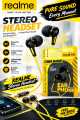 Realme Stereo Headset Earphone Powerful Bass | Crystal Clear Sound | Comfortable Fit Pre-Order/Promise to Sell - Order subject to confirmation & cancellation. 
