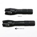 Portable XML T6 LED Flashlight Telescopic  Lanterna Flashlight Multifunctional Zoomable Waterproof Outdoor Camping Bike. 
