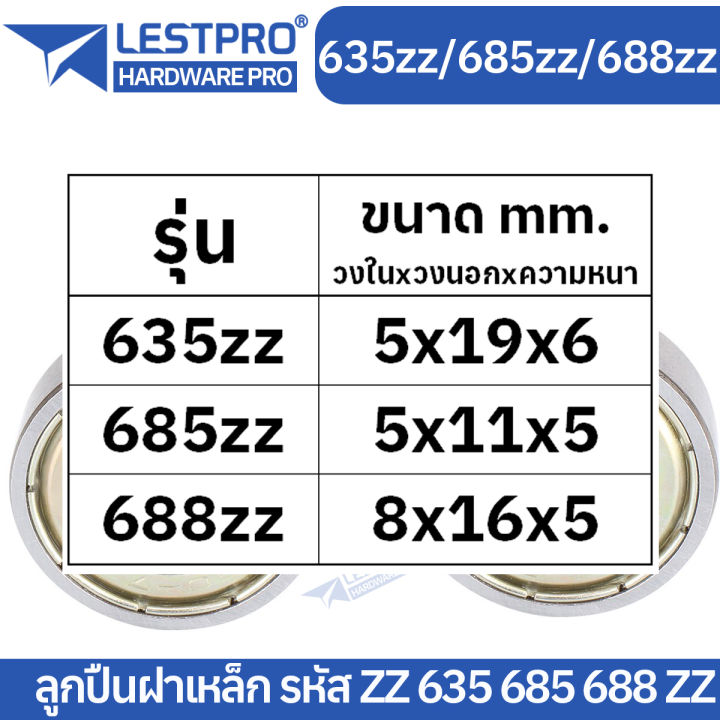 68zz%20688zz%20635%20685%20688%20lestprobearing%20bearing%20ball%20bearings%20deep%20groove%20ball%20bearings%202%20side%20miniature%20ball%20bearings%20two%20shields%20635zz%20-%20Image%202