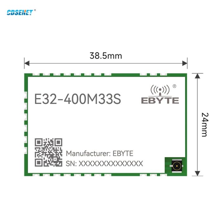 433MHz%20SX1278%20Lora%20Wireless%20SPI%20Module%20CDSENET%20E32-400M33S%2033dbm%20Long%20Distance%2016KM%20PA%20LNA%20Low%20Power%20Industrial%20Grade%20-%20Image%202