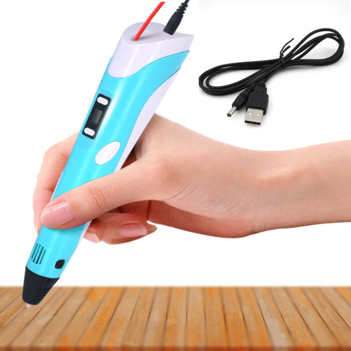 3D Pen For KIDS, 3D Drawing Printing Pen with LCD Screen Compatible, Toys For Kids Birthday Choice: One Pen or 25m Filament