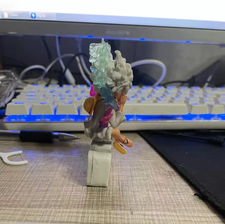 New%2010cm%20Mini%20One%20Piece%20Y%20z%20Luffy%20Gear%205%20Action%20Figure%20Nika%20Statue%20Anime%20Figurine%20Pvc%20Model%20Doll%20Collection%20Toy%20%20Kids%20-%20Image%203